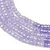 Cubic Zirconia Beads Strands ZIRC-P125-2x3mm-20-3