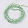 Glass Beads Strands EGLA-E057-02A-09-2