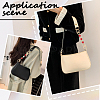 2Pcs 2 Colors Alloy Enamel Purse Strap Extenders PURS-BBC0001-07A-5