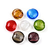 Handmade Silver Foil Glass Beads SLF20mmY-M-1
