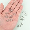 304 Stainless Steel Toggle Clasps X-STAS-F114-04P-B-4