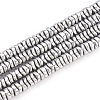 Electroplate Non-magnetic Synthetic Hematite Beads Strands G-T061-179-2