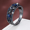 Alloy & Rhinestone Finger Rings FS-WG4F886-06-1