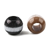Opaque Acrylic European Beads OACR-Z036-05D-01-3