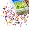 226.8g 12 Color 12/0 Baking Paint Glass Seed Beads SEED-YW0001-78-3