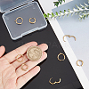 4 Pairs 2 Style 304 Stainless Steel & 316 Surgical Stainless Steel Huggie Hoop Earring STAS-BBC0001-08-3