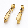 Brass Pendant Pinch Bails KK-K225-26-2