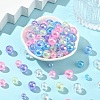 150Pcs 3 Styles Transparent Acrylic Beads MACR-YW0003-96A-5