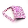 Rectangle Cardboard Jewelry Set Boxes X-CBOX-S012-05-2
