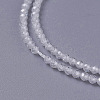 Cubic Zirconia Beads Strands G-F596-48I-2mm-3