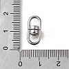 304 Stainless Steel Swivel Clasps STAS-U051-03C-P-3