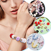 72Pcs 18 Colors Imitation Mink Fur European Beads FIND-FG0004-37A-5