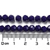 Opaque Glass Beads Stands LS-EGLA-A035-P6mm-D09-5