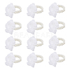 Plastic Imitation Pearl Stretch Bracelets FIND-NB0001-23-1