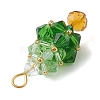 Glass Pendants PALLOY-MZ01029-4