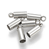 Tarnish Resistant 201 Stainless Steel Cord Ends STAS-R098-03F-1
