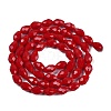 Opaque Solid Color Beads Strands EGLA-N013-P6mm-D07-2