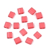 2-Hole Baking Paint Glass Seed Beads SEED-S023-17C-18-1