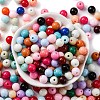 Opaque Acrylic Beads SACR-Q004-02E-2