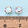 Sew on Rhinestone Montee Beads KK-T071-01D-01-4