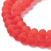 Transparent Glass Beads Strands EGLA-A034-T8mm-MD01-4
