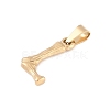 304 Stainless Steel Pendants STAS-F235-01G-L-2