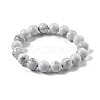 Natural Howlite Beaded Stretch Bracelets BJEW-Q692-42-10mm-4