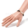 Natural Mixed Gemstone Chip Bead Stretch Bracelets BJEW-JB06332-3