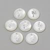 Freshwater Shell Pendants SHEL-Q010-008P-1