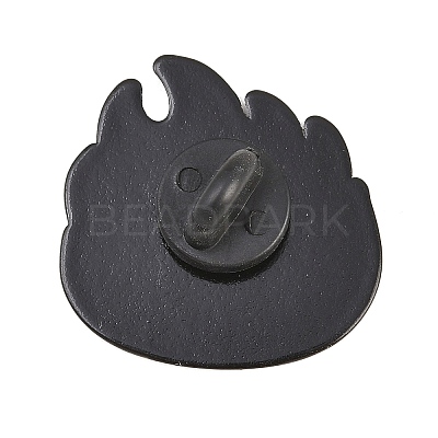 Flaming Animal Alloy Enamel Pins JEWB-G046-05D-1