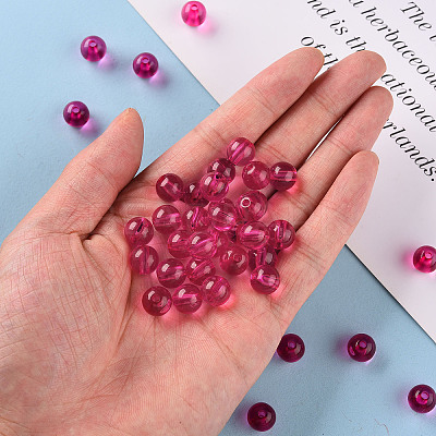 Transparent Acrylic Beads LS-X-MACR-S370-A10mm-706-1