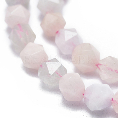Natural Morganite Beads Strands G-K303-B03-6mm-1