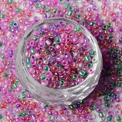 8/0 Glass Seed Beads SEED-R051-02B-01-1