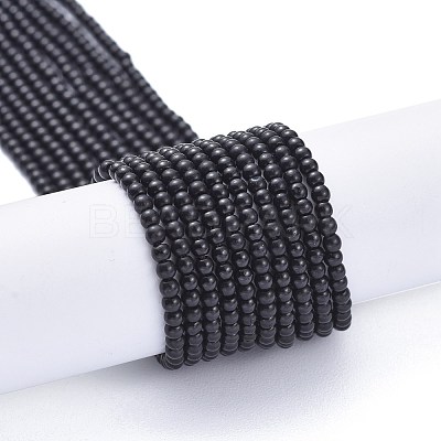 Opaque Glass Beads Strands EGLA-K014-A-NA01-1