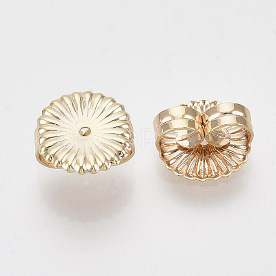 Brass Ear Nuts X-KK-T048-002G-02-NF-1