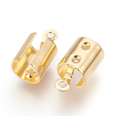 304 Stainless Steel Folding Crimp Ends STAS-P207-04G-B-1