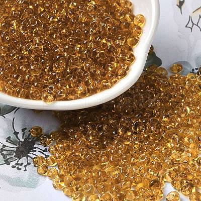 Transparent Colours Glass Seed Beads SEED-P006-02A-15-1