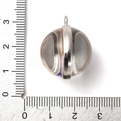 Galaxy Theme Luminous Glass Ball Pendants GLAA-D021-01P-08-1