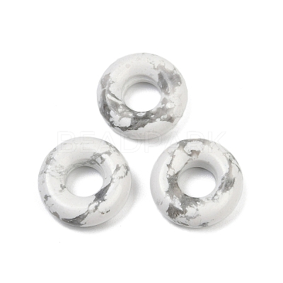 Natural Howlite Pendants G-G202-07M-1