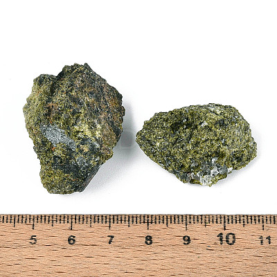 Natural Epidote Display Decorations G-N347-11D-1