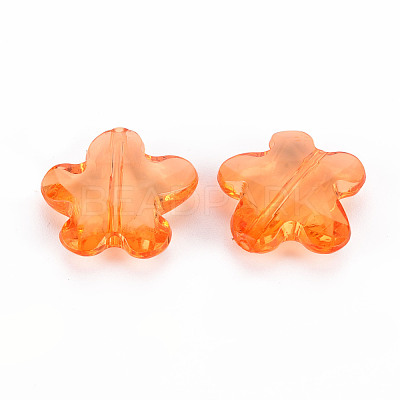 Transparent Acrylic Beads TACR-S154-32B-84-1