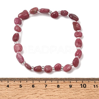 Natural Rhodonite Beads Bracelets GG-CBA05D5-02A-06A-1