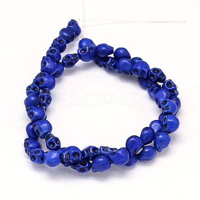 Dyed Synthetic Turquoise Bead Strands G-M145-08-A-1