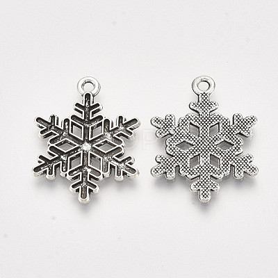 Tibetan Style Alloy Pendants TIBE-S314-66AS-LF-1