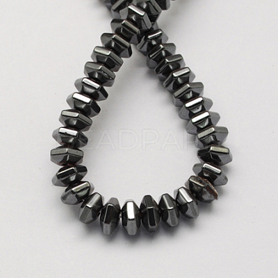 Non-magnetic Synthetic Hematite Beads Strands X-G-Q906-5mm-1