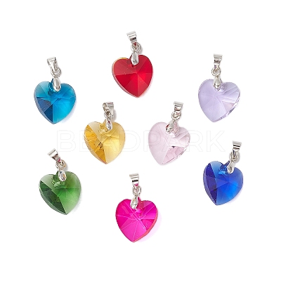 Glass Pendants PALLOY-JF02756-1