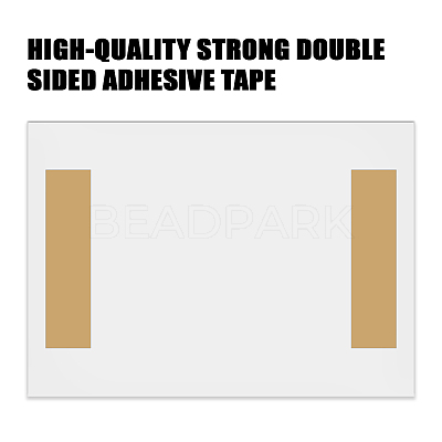Acrylic Blank Table Signs AJEW-WH0476-001-1