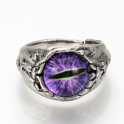 Adjustable Alloy Finger Rings RJEW-Q159-15A-1