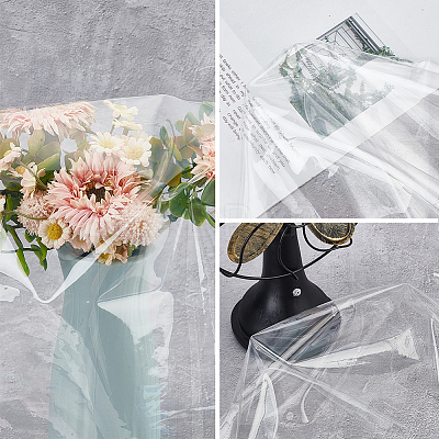 Transparent TPU Soft Waterproof Fabric DIY-WH0308-254A-12-1