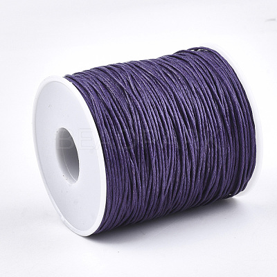 Waxed Cotton Thread Cords YC-R003-1.0mm-10m-192-1